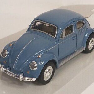 Schuco Volkswagon Beetle VW Kafer Junior Line Blue 1:43 Excellent Condition
